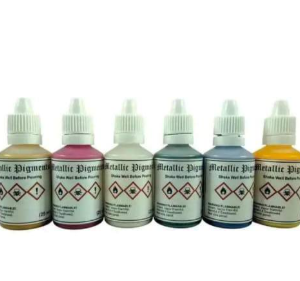 Metallic Colours – 6-Piece Set for Epoxy Art!